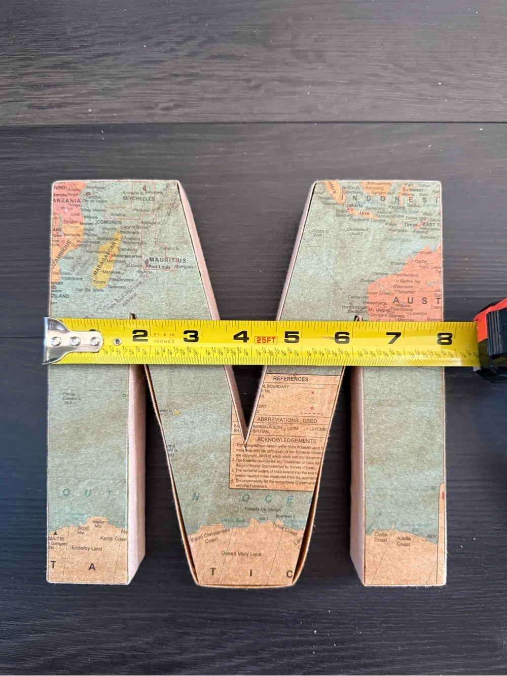 Urban Outfitters Around the World Decorative  Letter